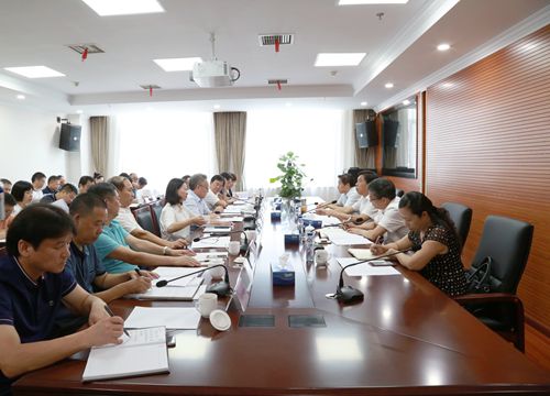 廳黨組書記 廳長(zhǎng)胡長(zhǎng)清同志來院調(diào)研工作