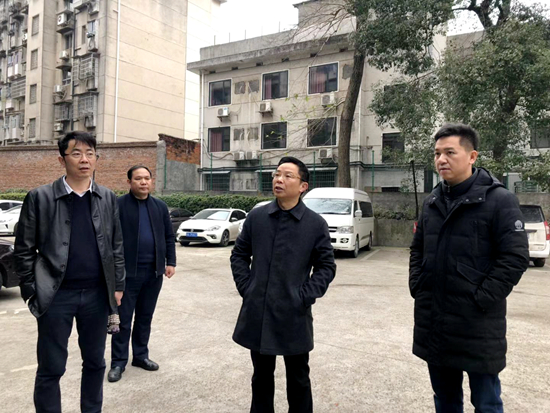 吳劍波副局長帶隊督查尚林苑春節(jié)前安全生產(chǎn)和綜合治理工作