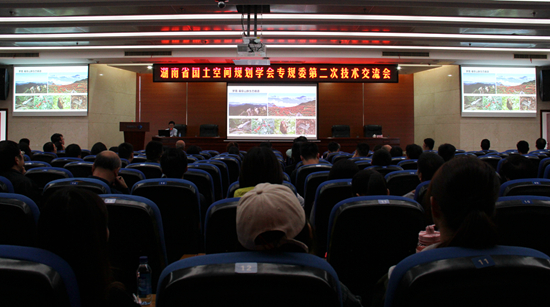 湖南省國土空間規(guī)劃學會專項規(guī)劃專委會2020年第二次技術交流會在我院召開