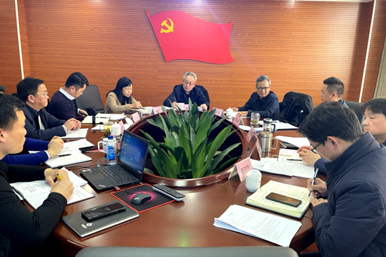 駐省林業局紀檢監察組組長梁志強一行來院指導紀委工作