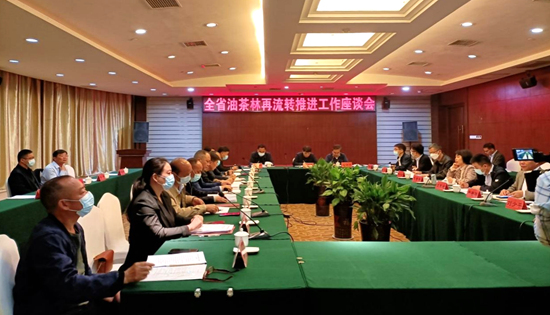 林權中心承辦全省油茶林再流轉推進工作座談會