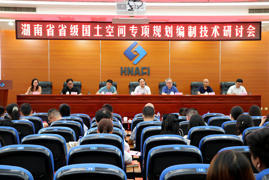 湖南省省級國土空間專項規(guī)劃編制技術(shù)研討會在我院召開