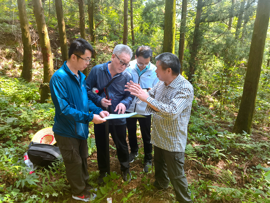 康慶云書記赴衡陽市森林蓄積量調(diào)查監(jiān)測成果檢查項(xiàng)目指導(dǎo)并慰問項(xiàng)目組