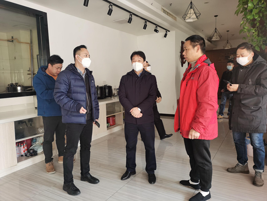 馬清相副院長督查春節前平安建設與安全生產工作