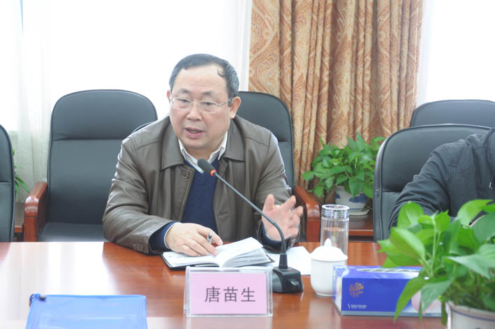 唐苗生副廳長率隊檢查省林業設計院的教育實踐活動整改和黨風廉政建設工作
